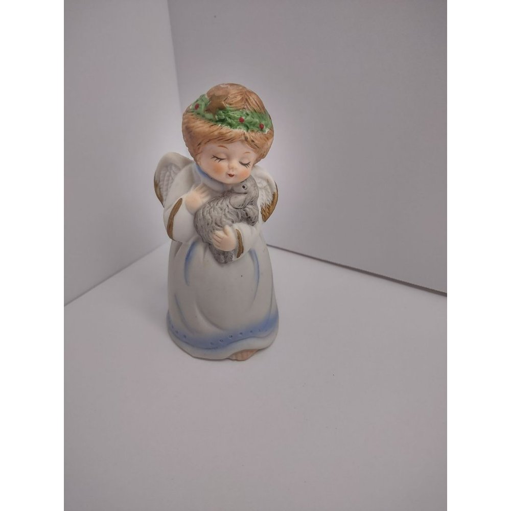 Angel Figurine vintage Church decor gift sculpture collectible limited edition p
